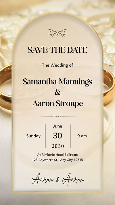 Premium video Download wedding Invitation