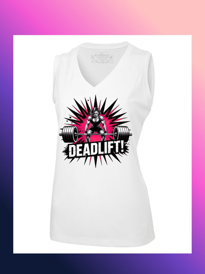 Women's Pro Team Sleeveless V-Neck Tee