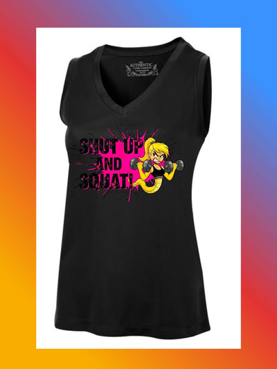 Women's Pro Team Sleeveless V-Neck Tee