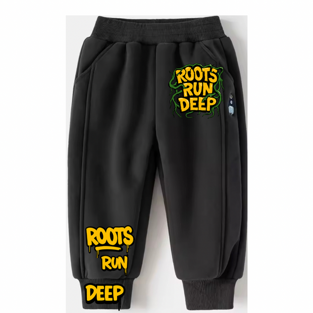 Roots Run Deep Kids joggers