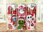 Naughty Grinch Tumblers