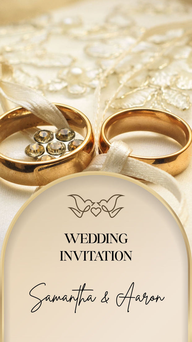 Premium video Download wedding Invitation