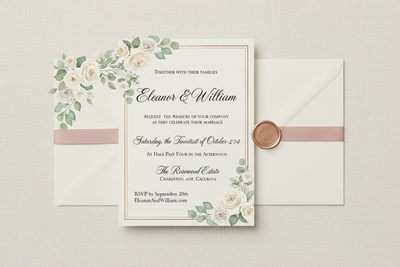 wedding invitation